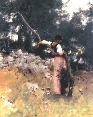 John Singer Sargent Portrait of Rosina Spain oil painting art